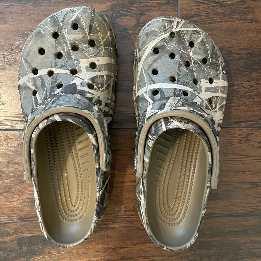 Camo Crocs